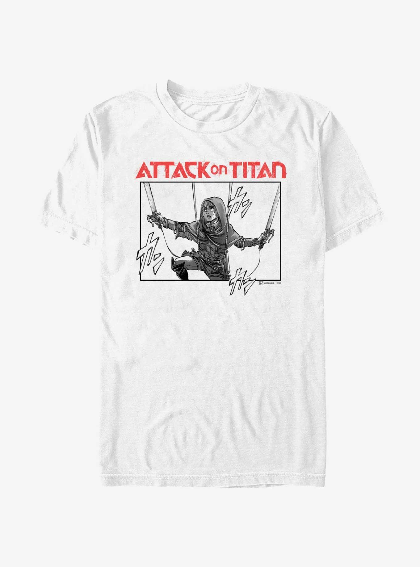 Attack on Titan Armin Struggling Manga T-Shirt