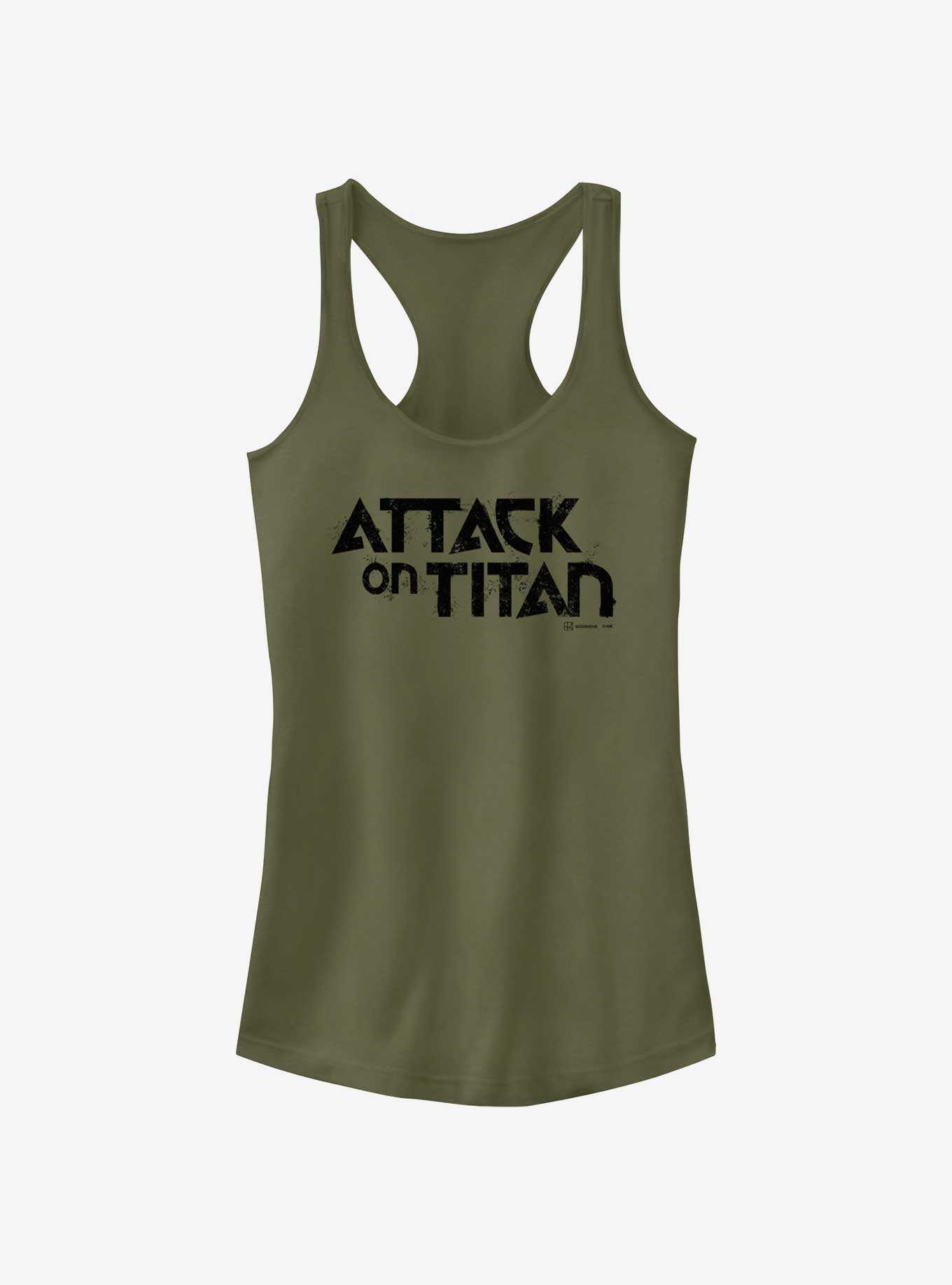 Attack on Titan Logo Girls Tank, , hi-res