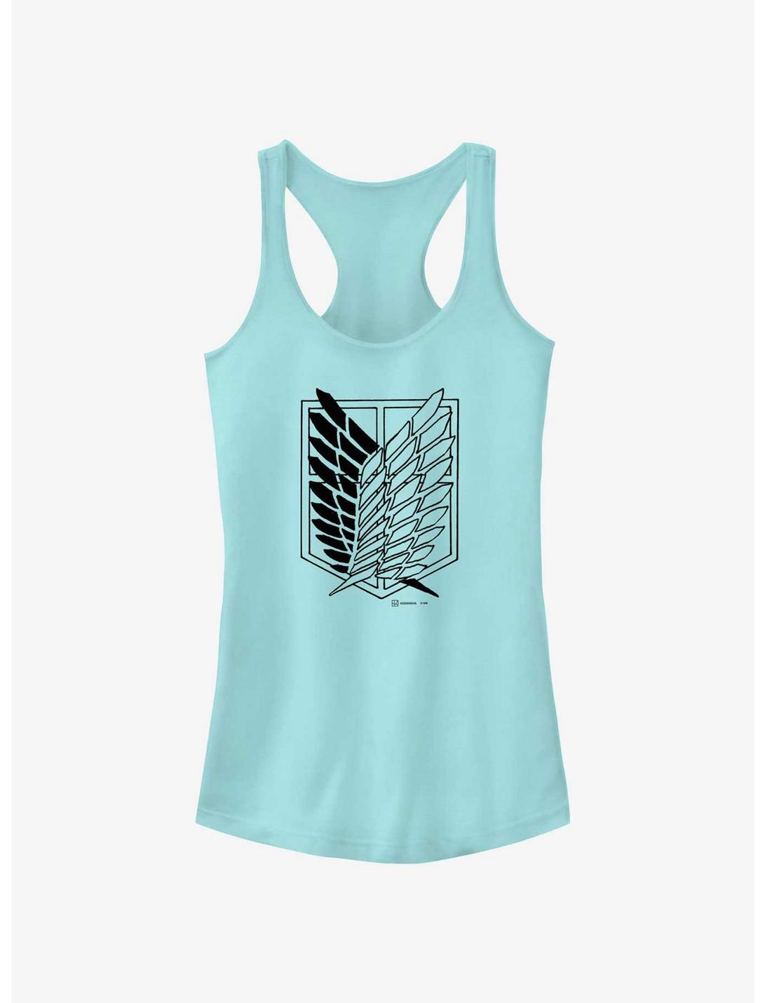 Attack on Titan Scout Regiment Wings of Freedom Girls Tank, CANCUN, hi-res