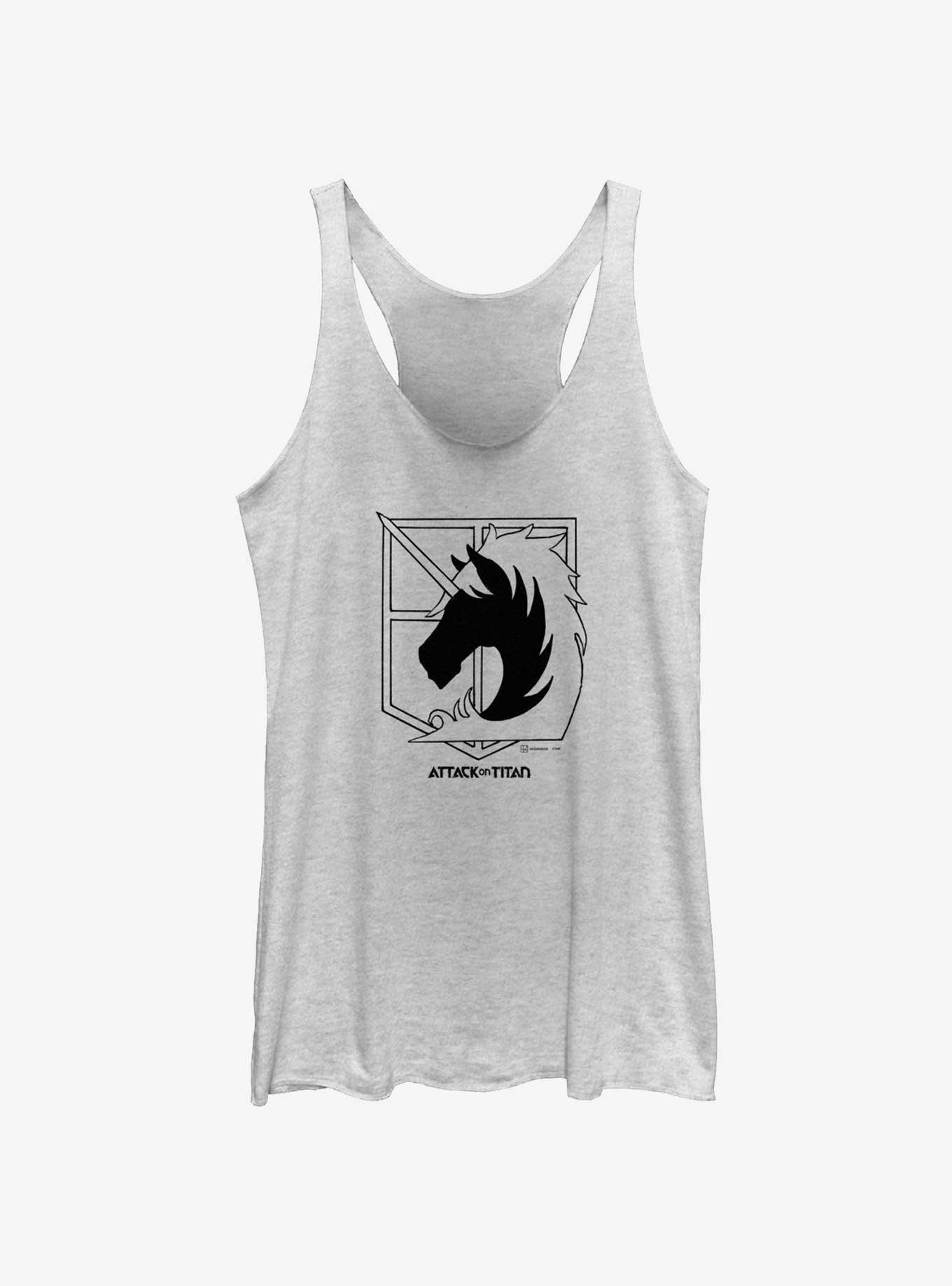 Attack on Titan Police Regiment Logo Girls Tank