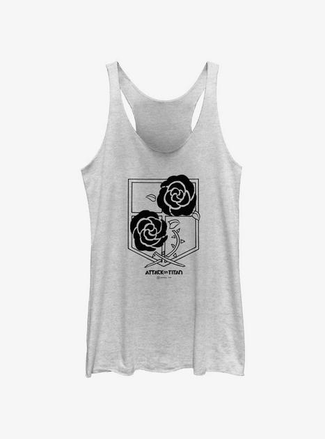 Attack on Titan Garrison Regiment Logo Girls Tank - WHITE | Hot Topic