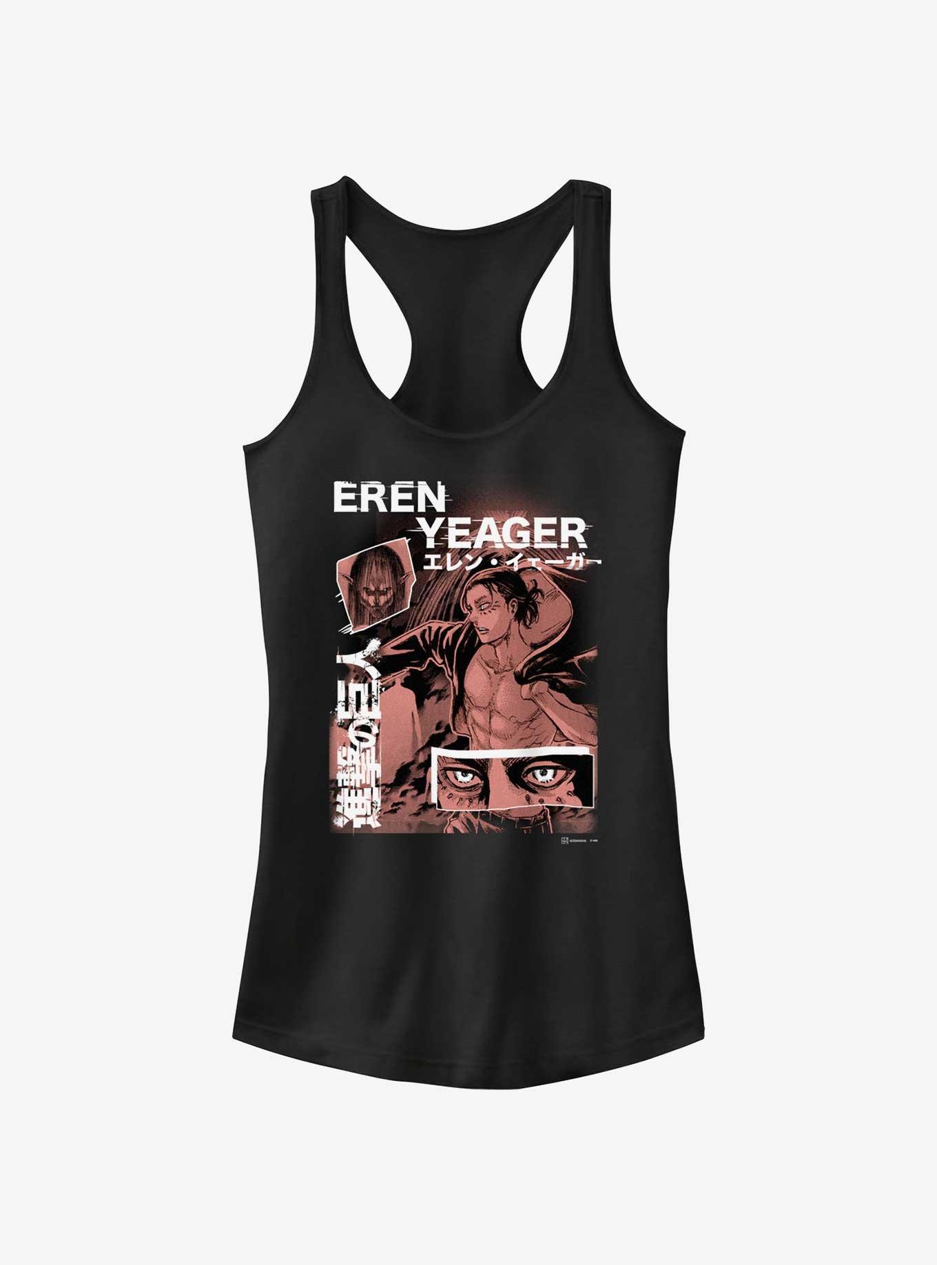 Attack on Titan Eren Yeager Collage Girls Tank, , hi-res