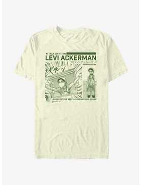 Attack on Titan Cleaning Levi T-Shirt Hot Topic Web Exclusive, , hi-res