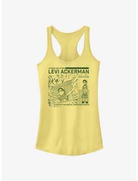 Attack on Titan Cleaning Levi Girls Tank Hot Topic Web Exclusive, , hi-res
