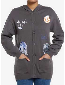 Her Universe Star Wars Droids Hooded Cardigan Her Universe Exclusive, , hi-res