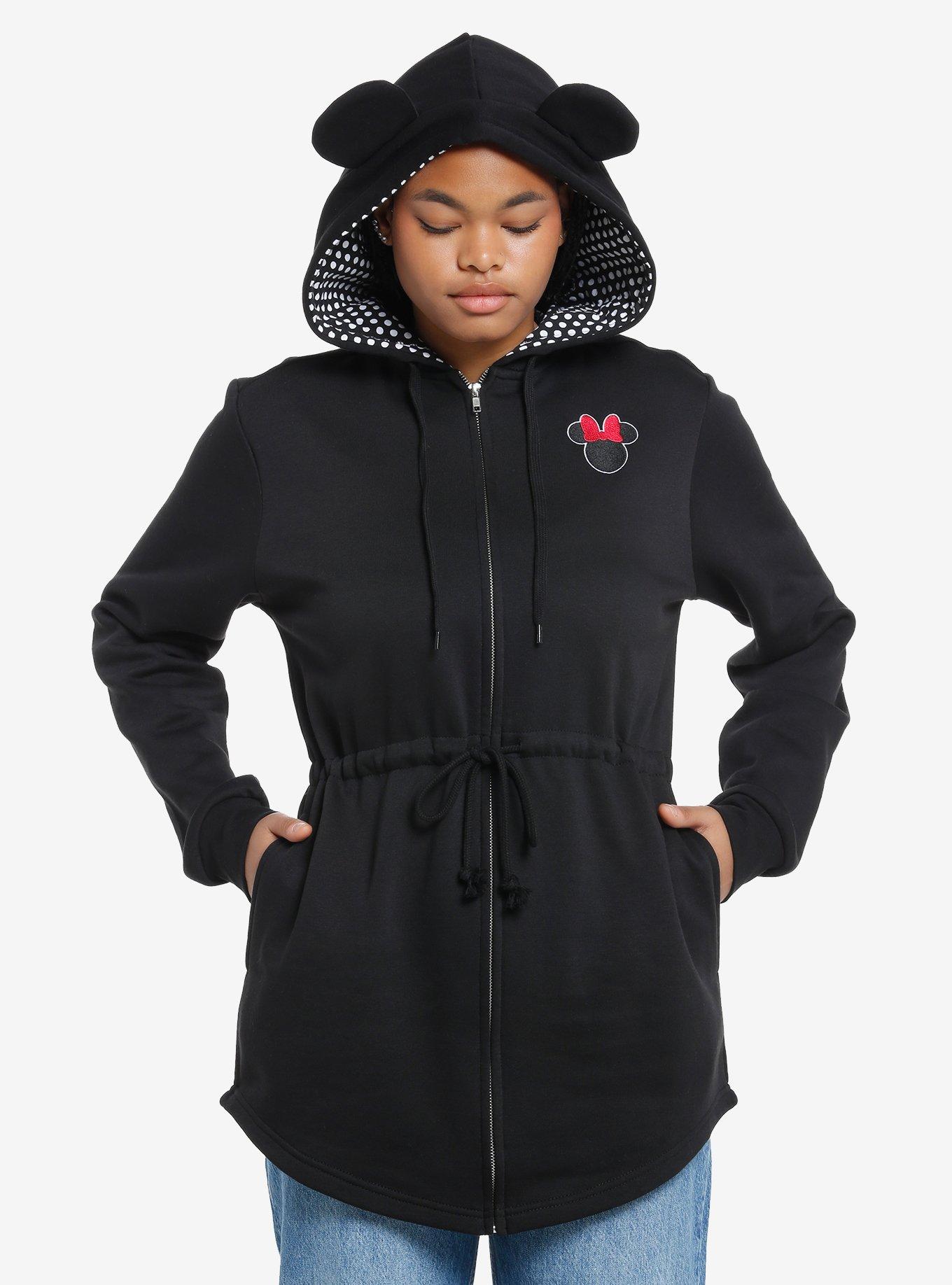 Minnie mouse best sale zip up hoodie