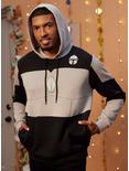 Our Universe Star Wars The Mandalorian Armor Hoodie Our Universe Exclusive, BLACK  GREY, hi-res