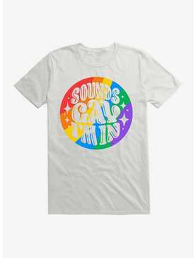 Pride Lettershoppe Sounds Gay I'm In T-Shirt, , hi-res