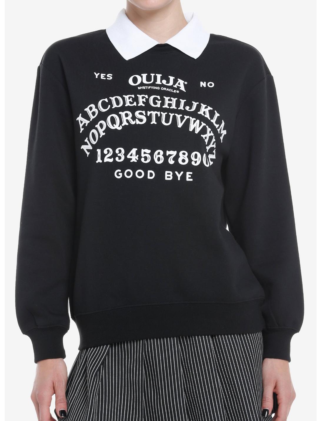 Ouija Board Collared Girls Sweatshirt, , hi-res