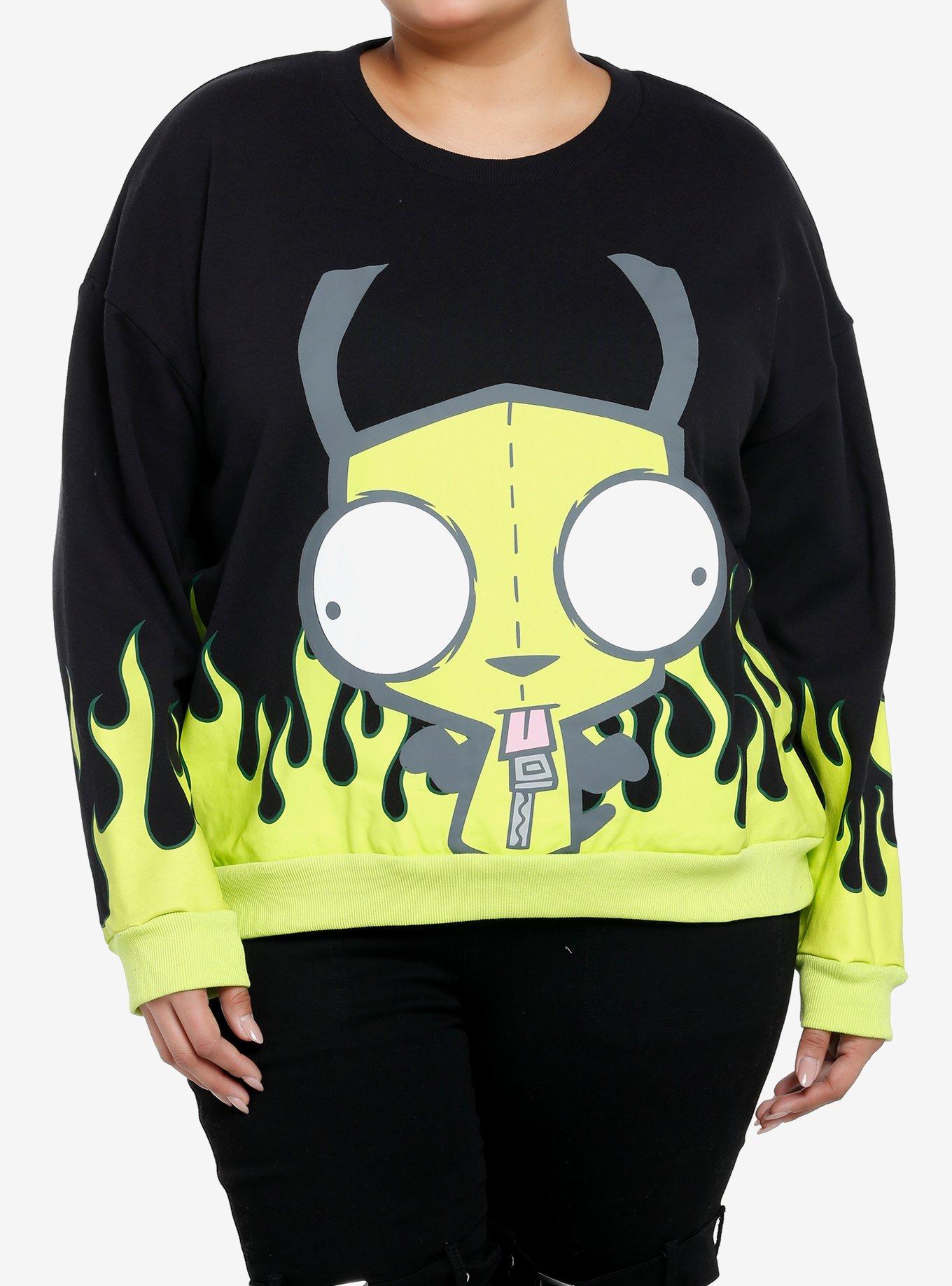 Invader zim best sale hoodie hot topic