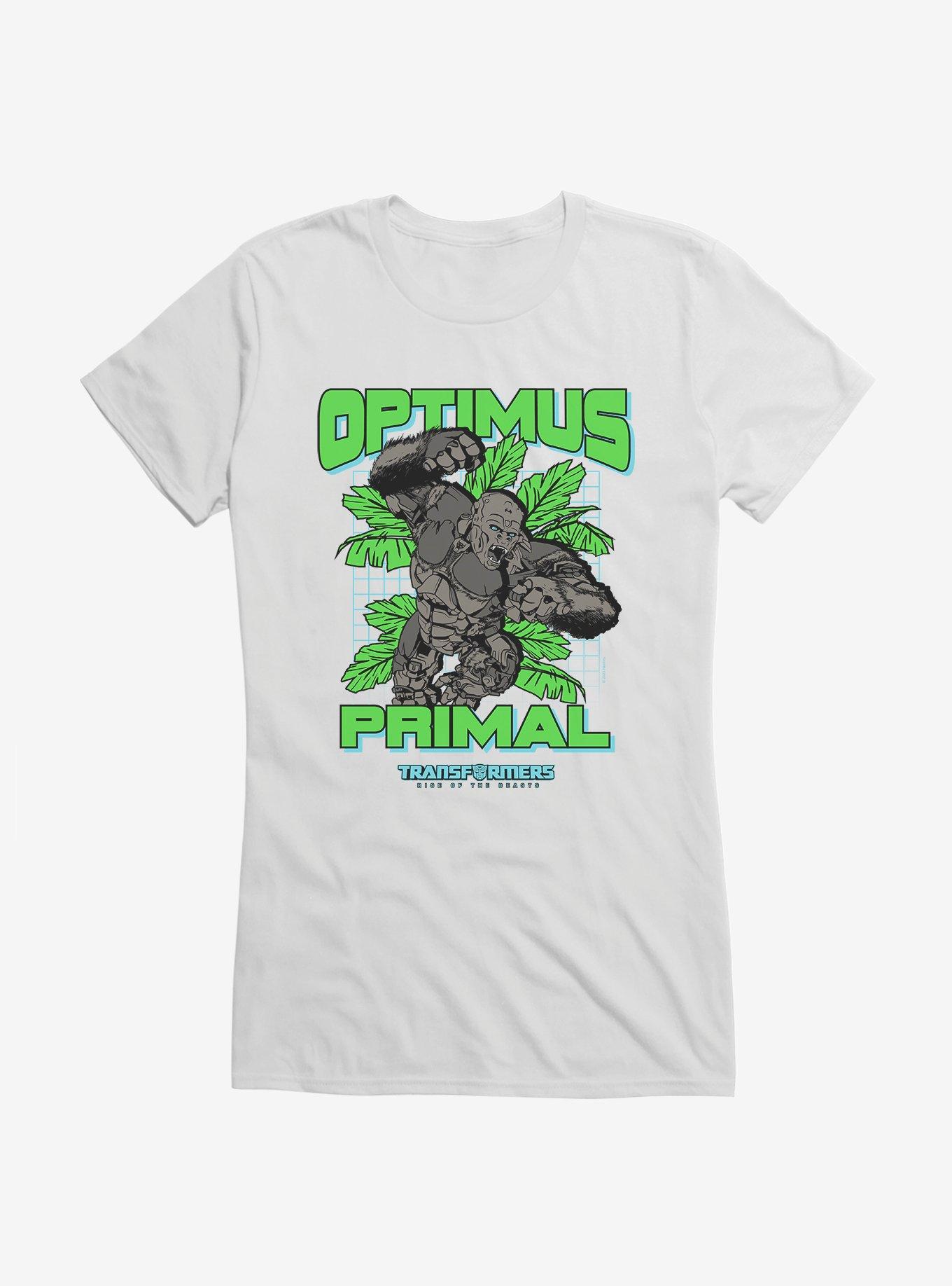 Transformers: Rise Of The Beasts Optimus Primal Palms Girls T-Shirt