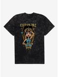 Monster High Cleo de Nile Pose Mineral Wash T-Shirt, BLACK MINERAL WASH, hi-res