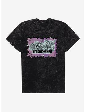 Monster High Group Pose Mineral Wash T-Shirt, , hi-res
