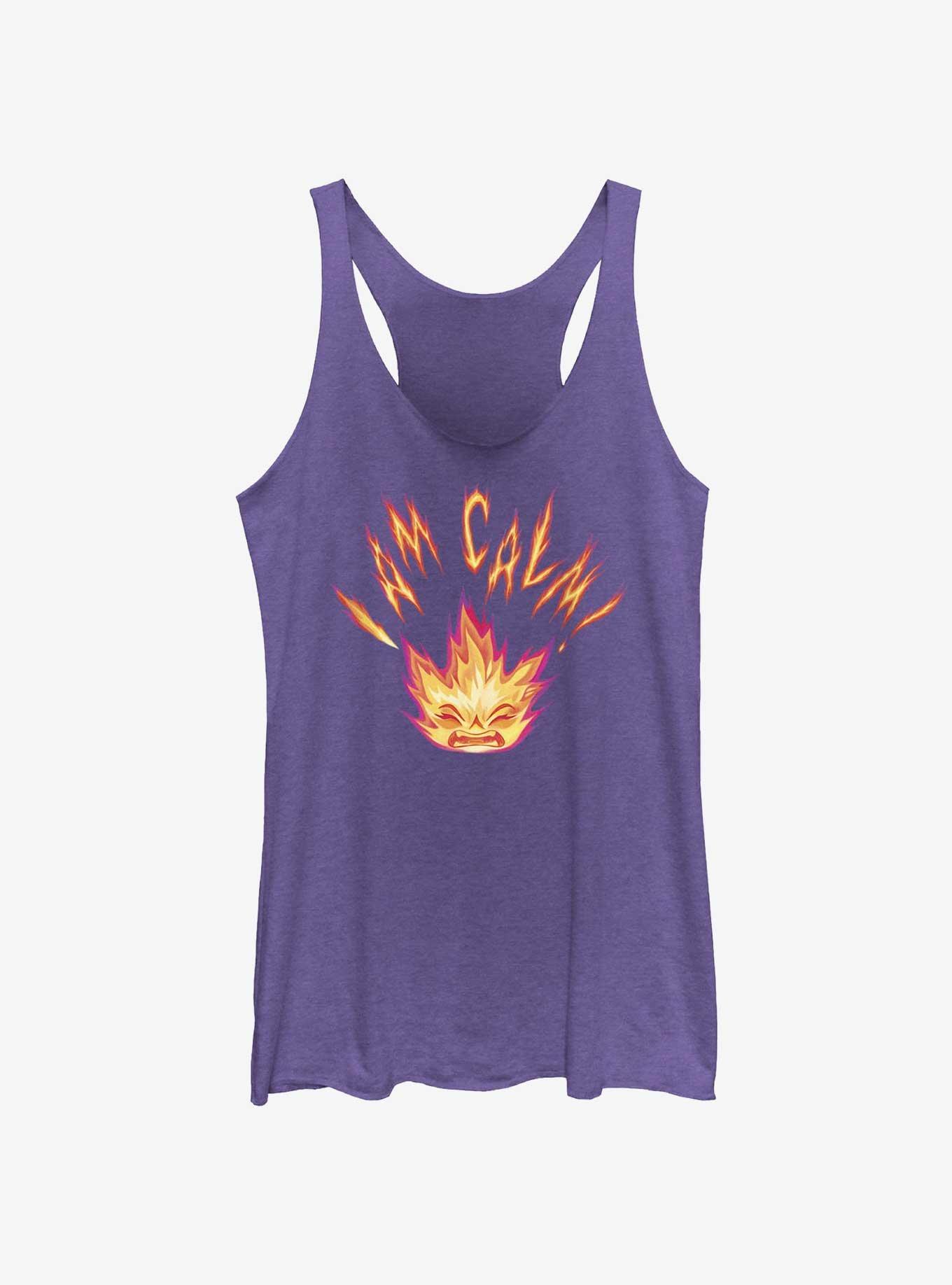 Disney Pixar Elemental I Am Calm Ember Girls Tank, , hi-res