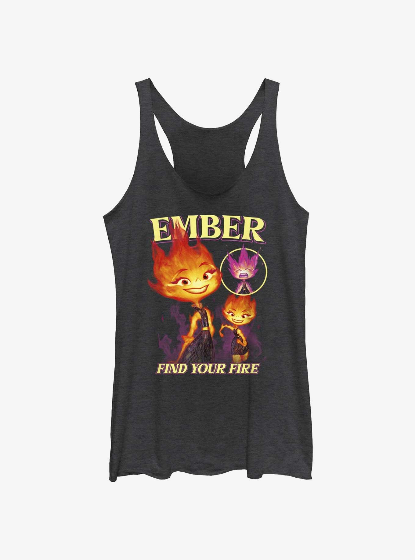 Disney Pixar Elemental Ember Find Your Fire Girls Tank, , hi-res