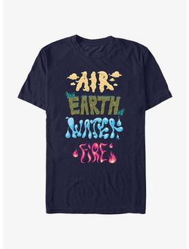 Disney Pixar Elemental Text Stack T-Shirt, , hi-res