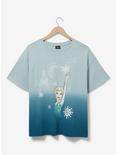 Disney Frozen Elsa Portrait Split-Dye T-Shirt, DEEP TEAL, hi-res