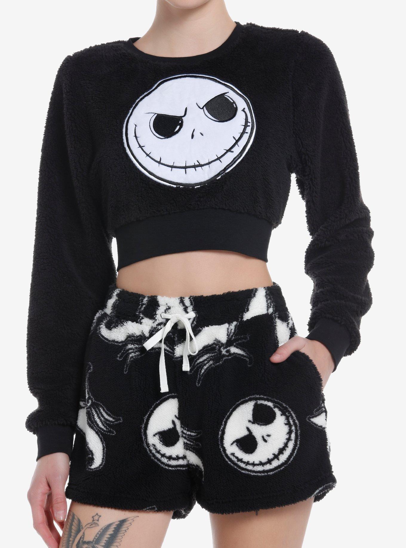 The Nightmare Before Christmas Jack & Zero Sherpa Lounge Set