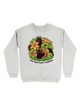 The Prettiest Garden Flower Cat Sweatshirt, , hi-res