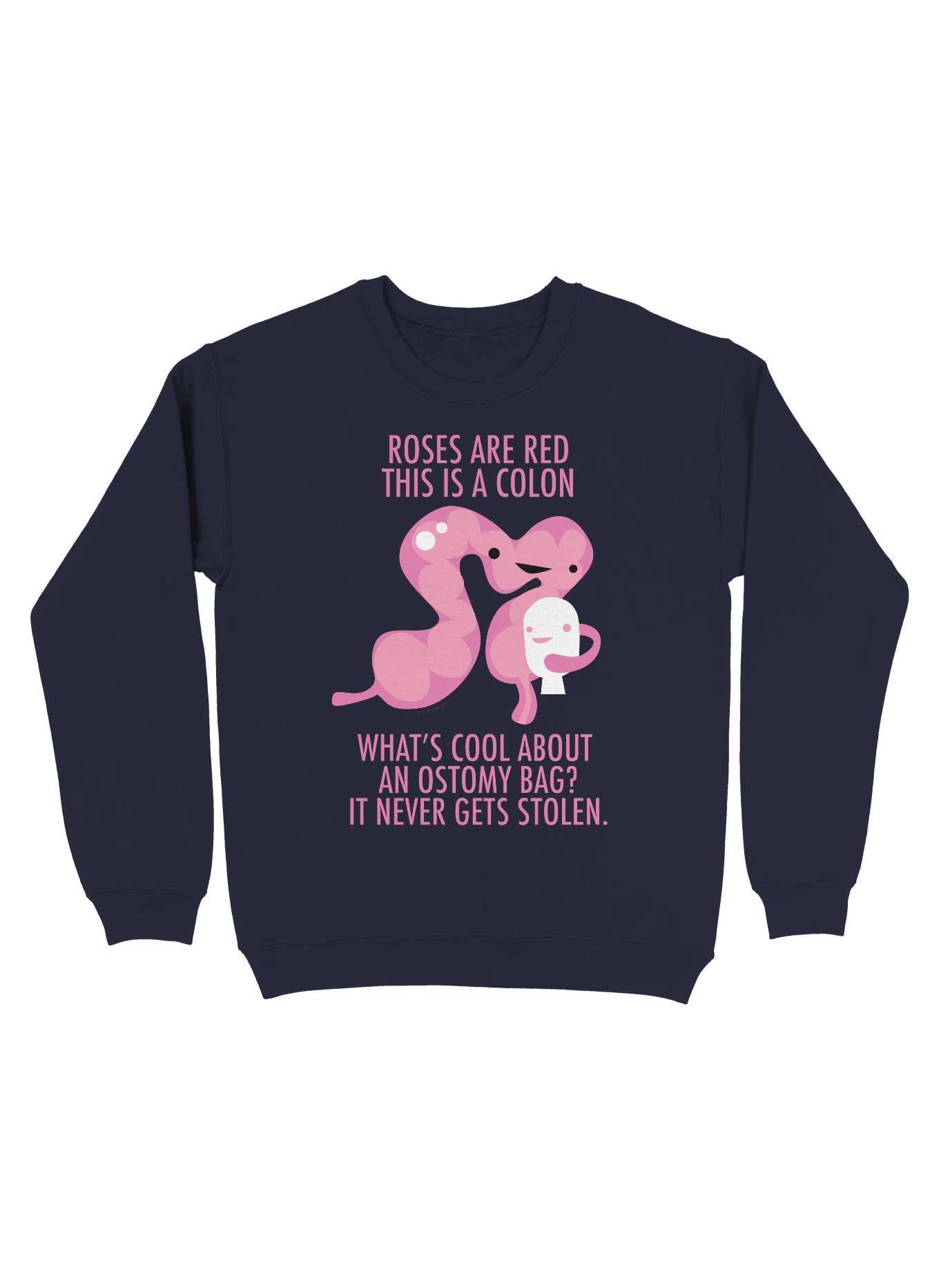 Ostomy Bag Never Gets Stolen - Colostomy Life Sweatshirt, , hi-res