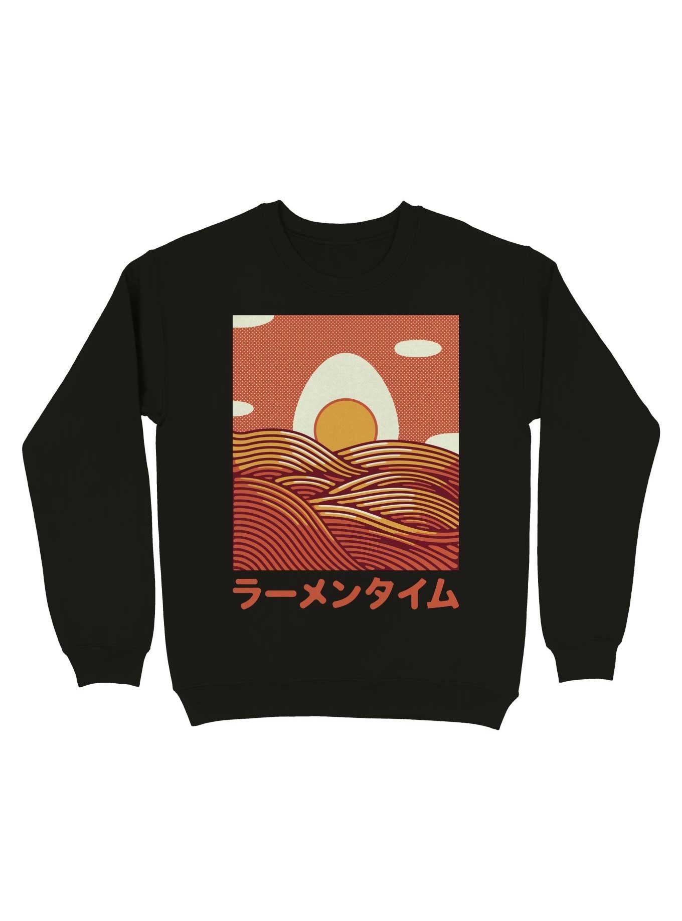 Minimalist Sunset Egg Noodles Sweatshirt, , hi-res