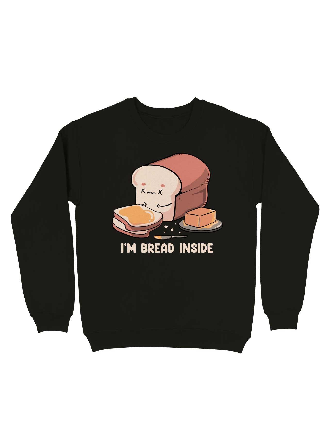 I'm Bread Inside Gluten Lover Sweatshirt, , hi-res