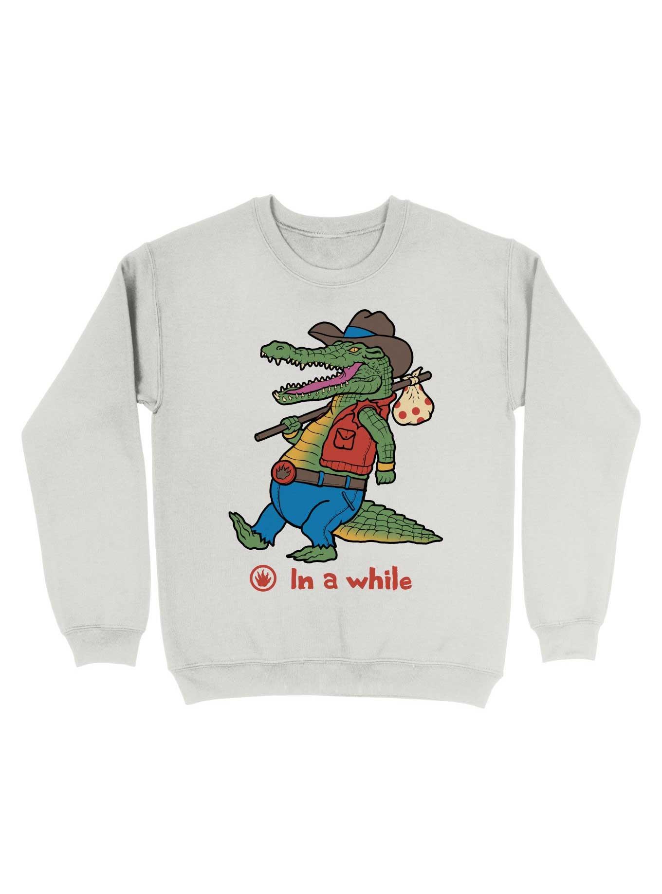 In A While Crocodile! Sweatshirt, , hi-res
