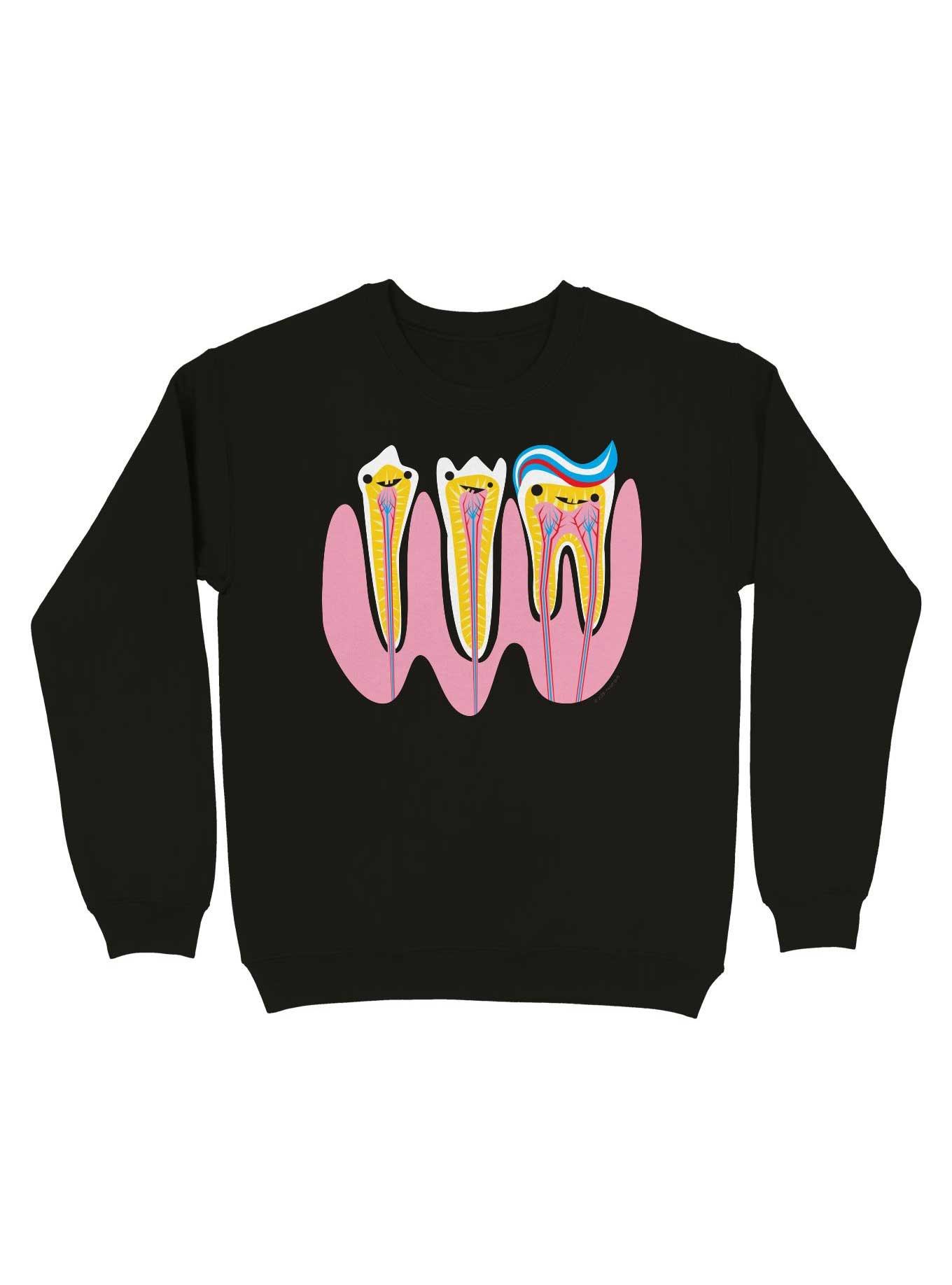 THRDLESS Tooth Pals Dentist Oral Surgery Pediatric Dentistry Humor Sweatshirt