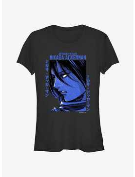 Attack on Titan Mikasa Ackerman Portrait Girls T-Shirt, , hi-res