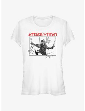 Plus Size Attack on Titan Armin Struggling Manga Girls T-Shirt, , hi-res