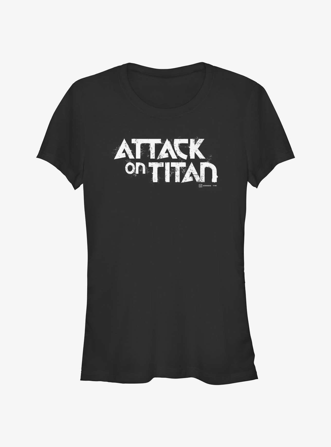 Attack on Titan Logo Girls T-Shirt, , hi-res