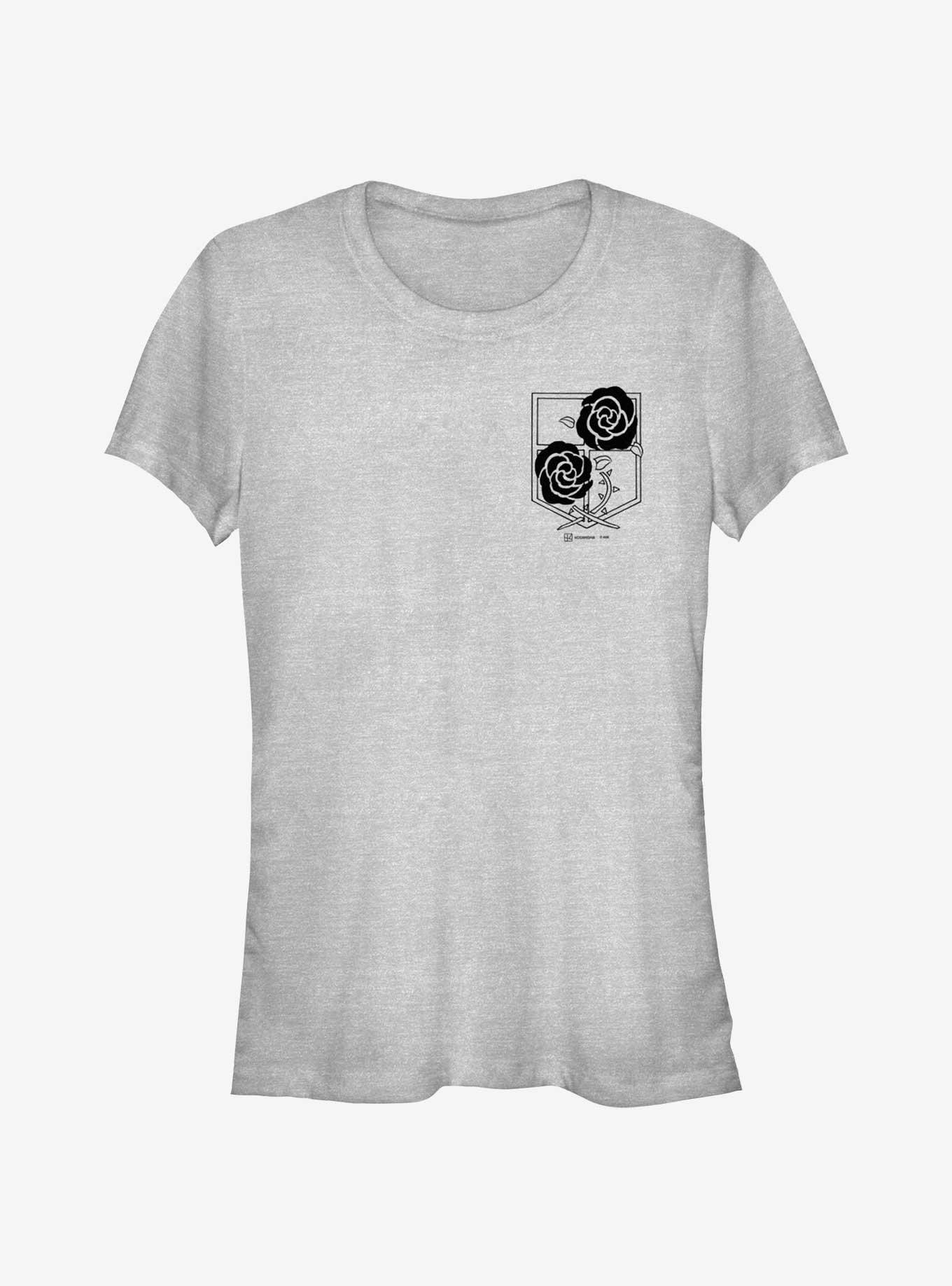 Attack on Titan Garrison Regiment Pocket Crest Girls T-Shirt, , hi-res