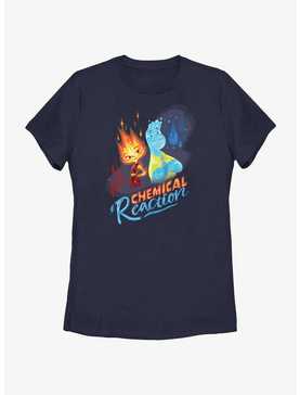 Disney Pixar Elemental Chemical Reaction Ember & Wade Womens T-Shirt, , hi-res