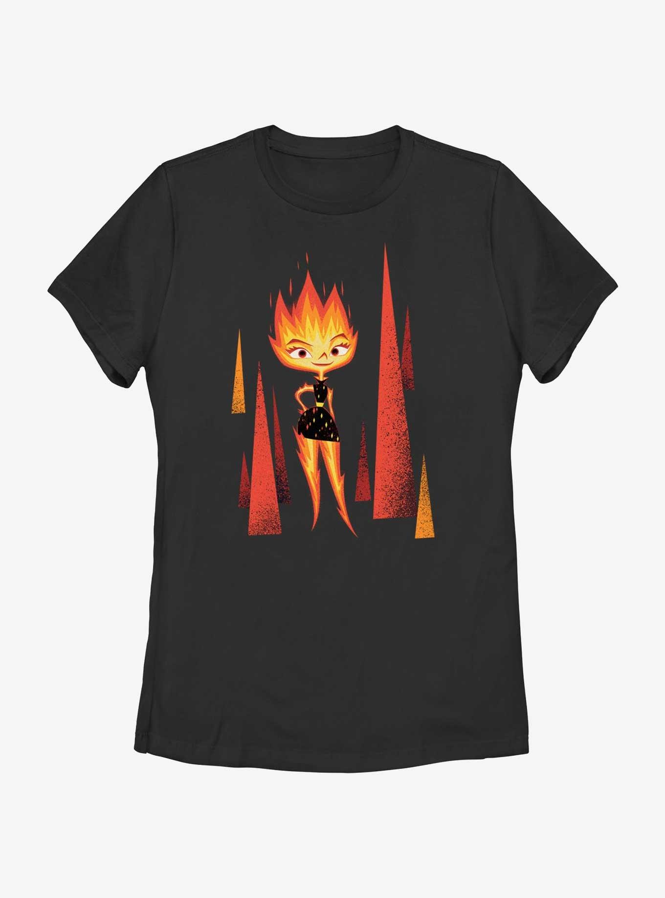 Disney Pixar Elemental Be Fire Ember Womens T-Shirt, , hi-res