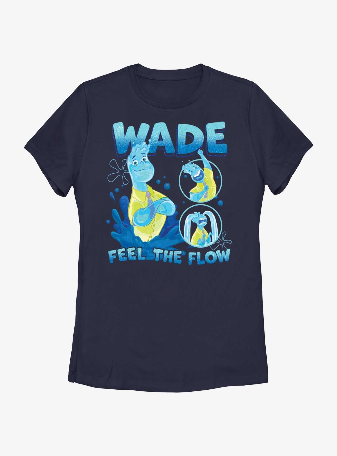 Disney Pixar Elemental Wade Multipose Womens T-Shirt, NAVY, hi-res