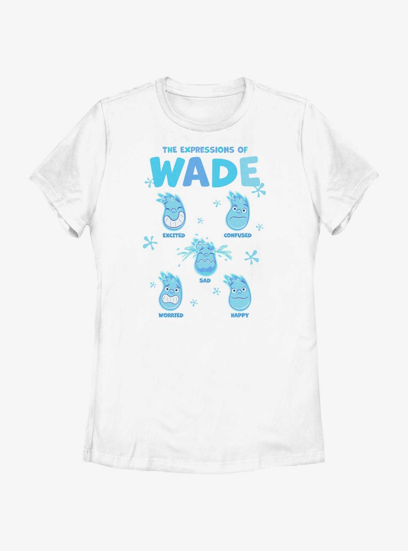 Disney Pixar Elemental Wade Expressions Womens T-Shirt, , hi-res