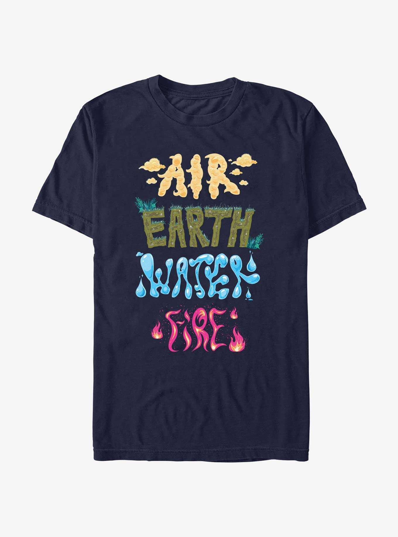 Disney Pixar Elemental Text Stack T-Shirt, , hi-res
