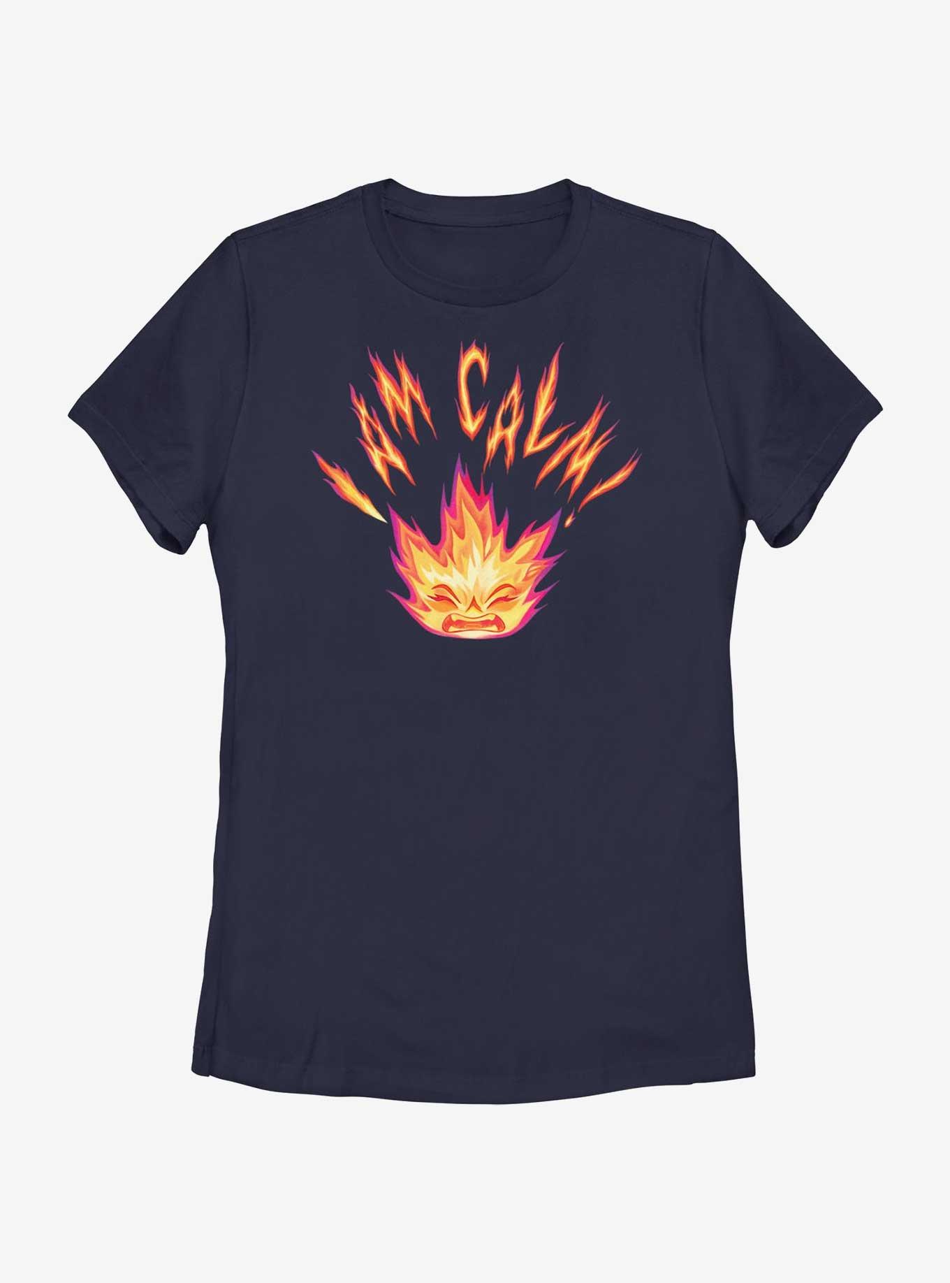 Disney Pixar Elemental I Am Calm Ember Womens T-Shirt, , hi-res