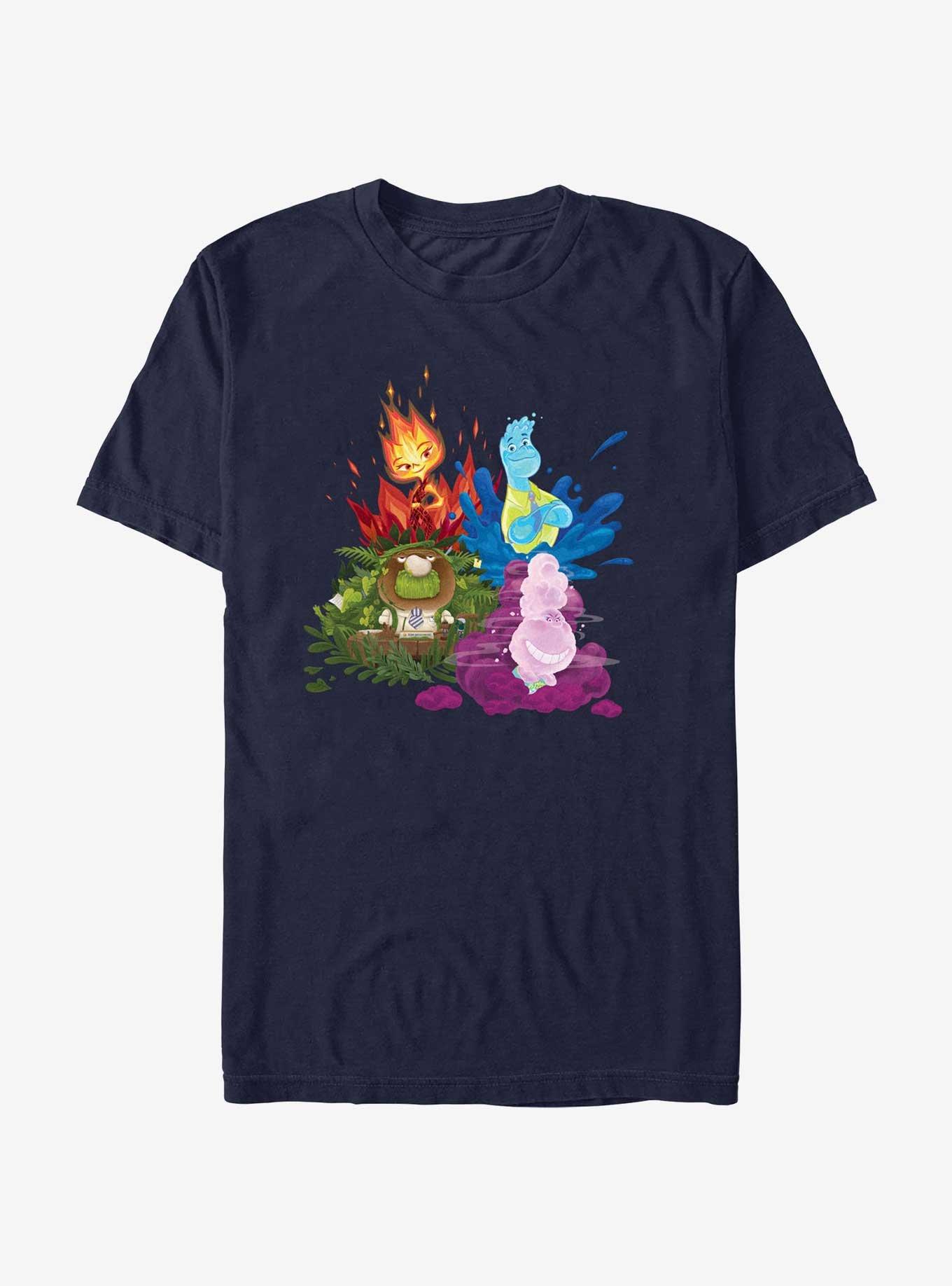 Disney Pixar Elemental Ember Wade Fern & Gale T-Shirt, , hi-res