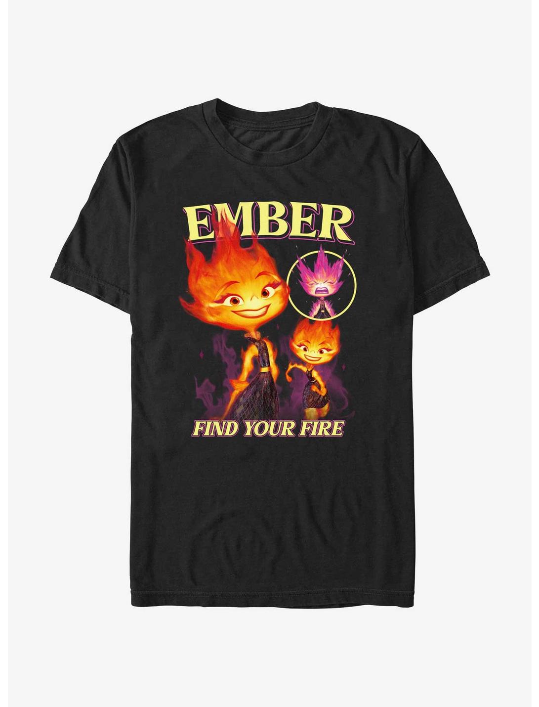 Disney Pixar Elemental Ember Multipose Hero T-Shirt, BLACK, hi-res
