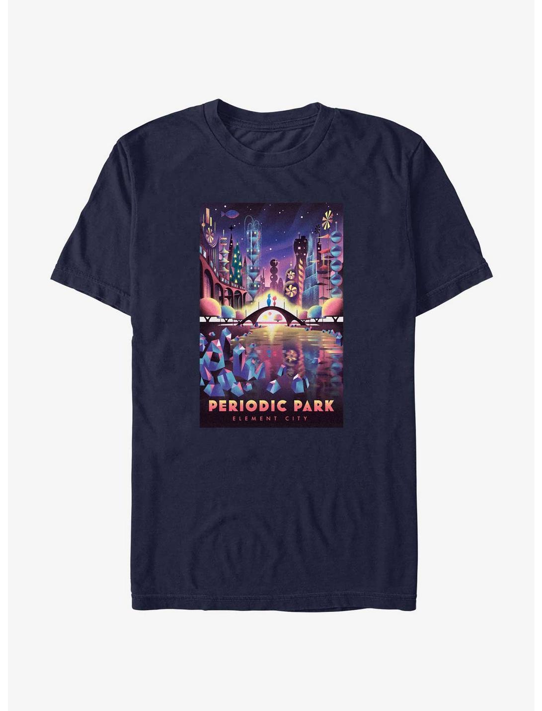 Disney Pixar Elemental Periodic Park Element City T-Shirt, NAVY, hi-res