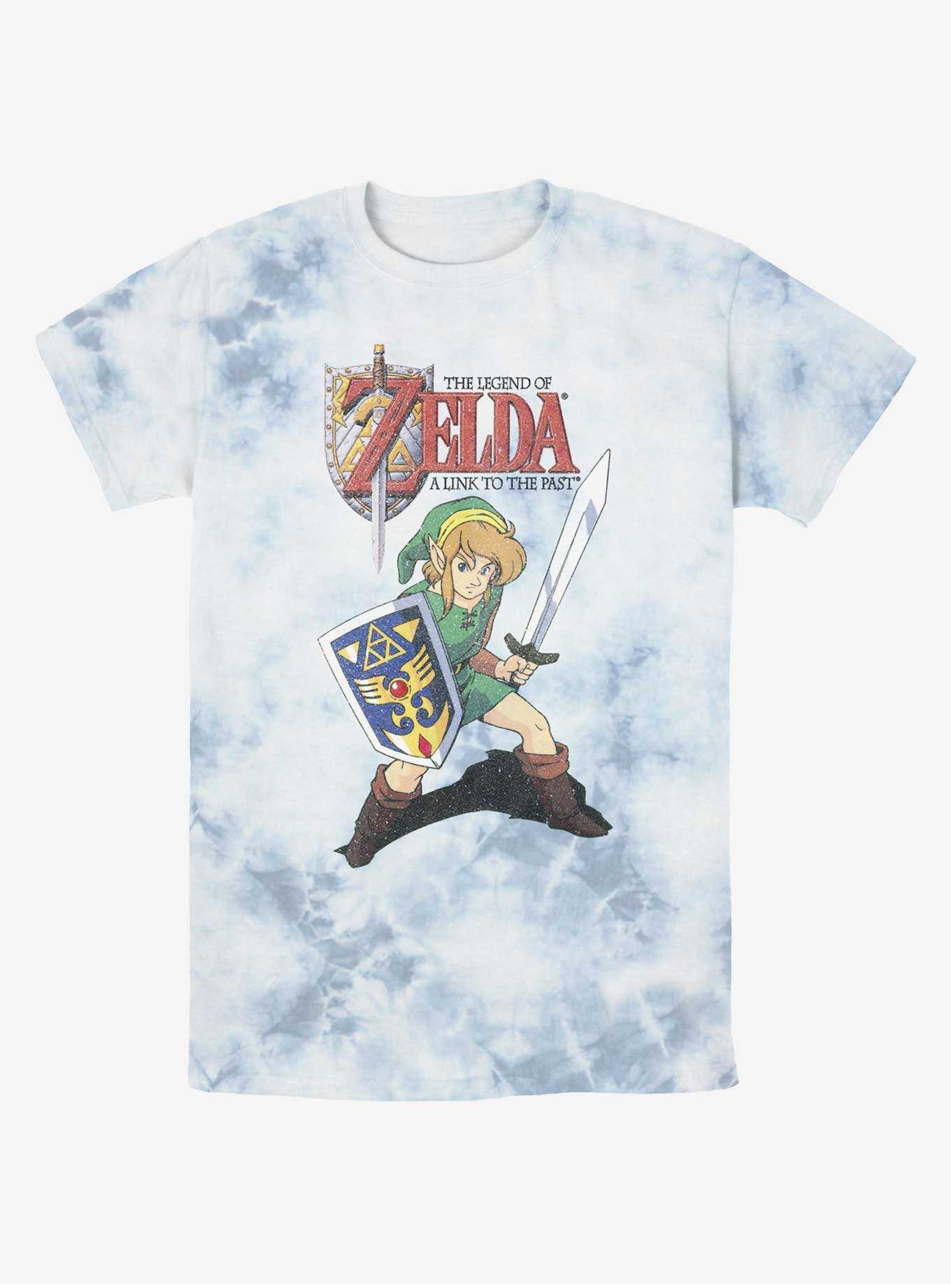 The Legend of Zelda Past Front Tie-Dye T-Shirt, , hi-res