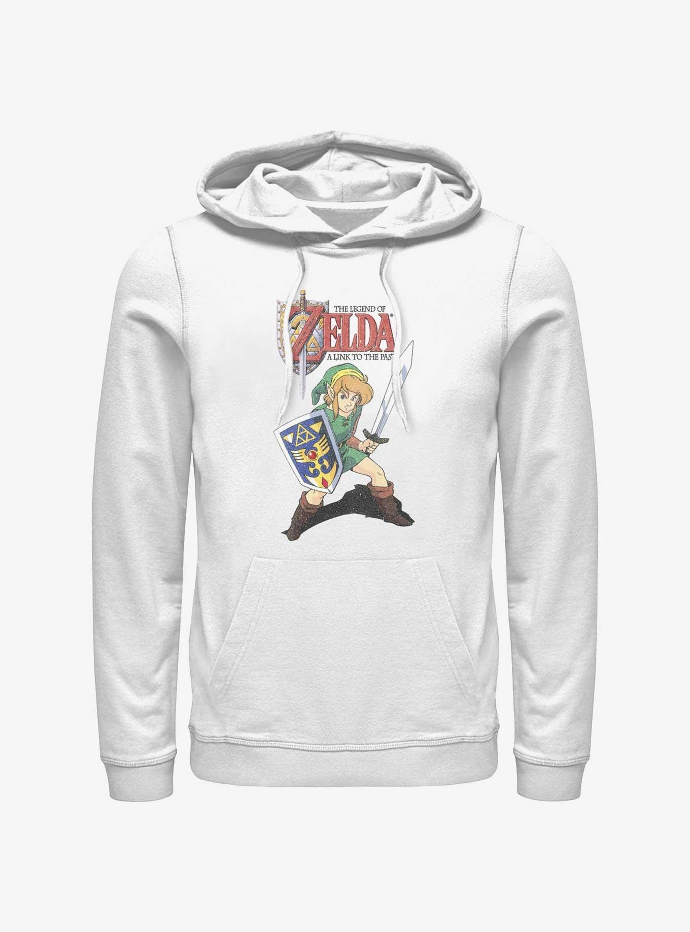 The Legend of Zelda Past Front Hoodie, WHITE, hi-res