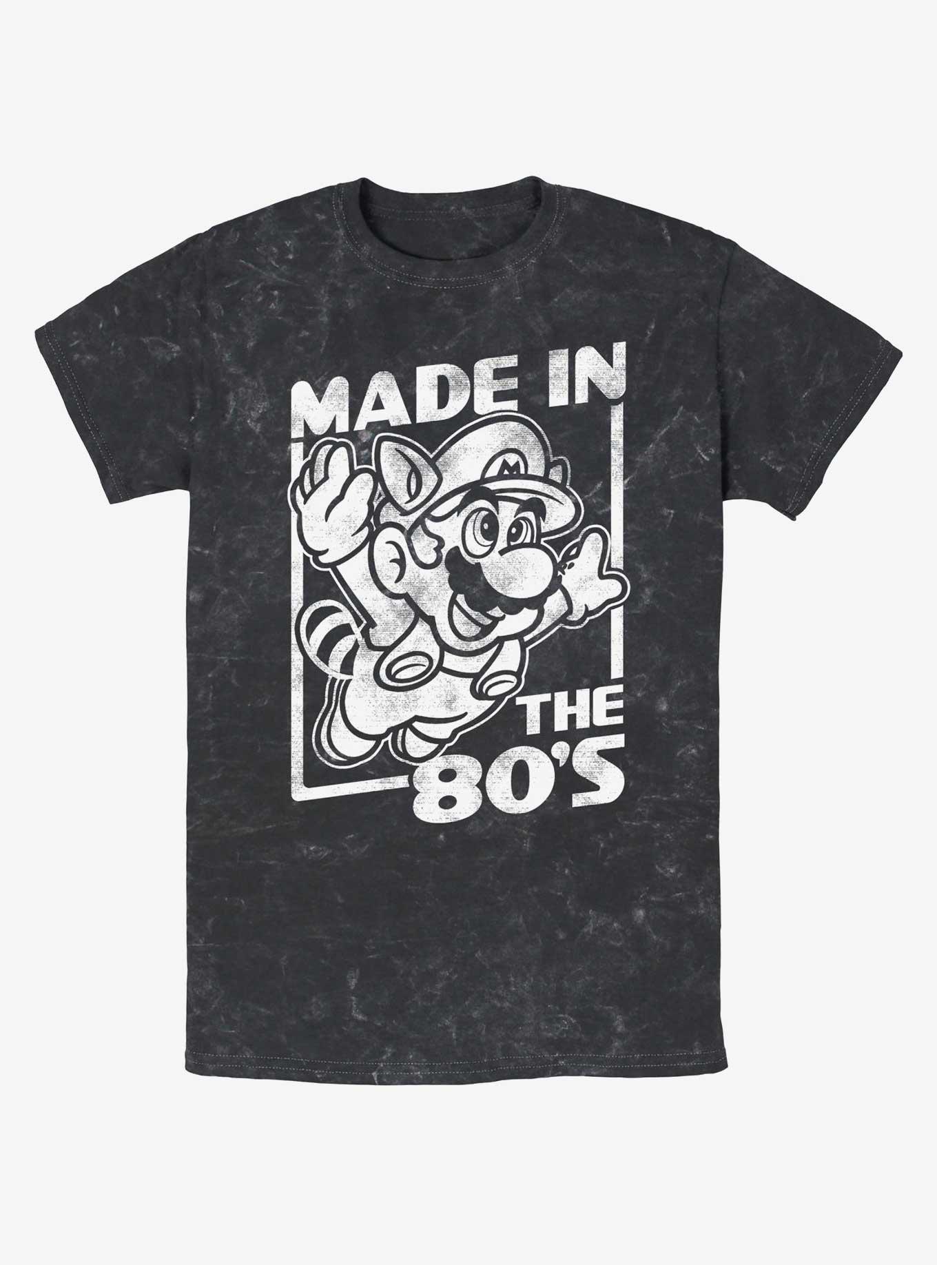 Nintendo Mario Made In The 80's Mineral Wash T-Shirt