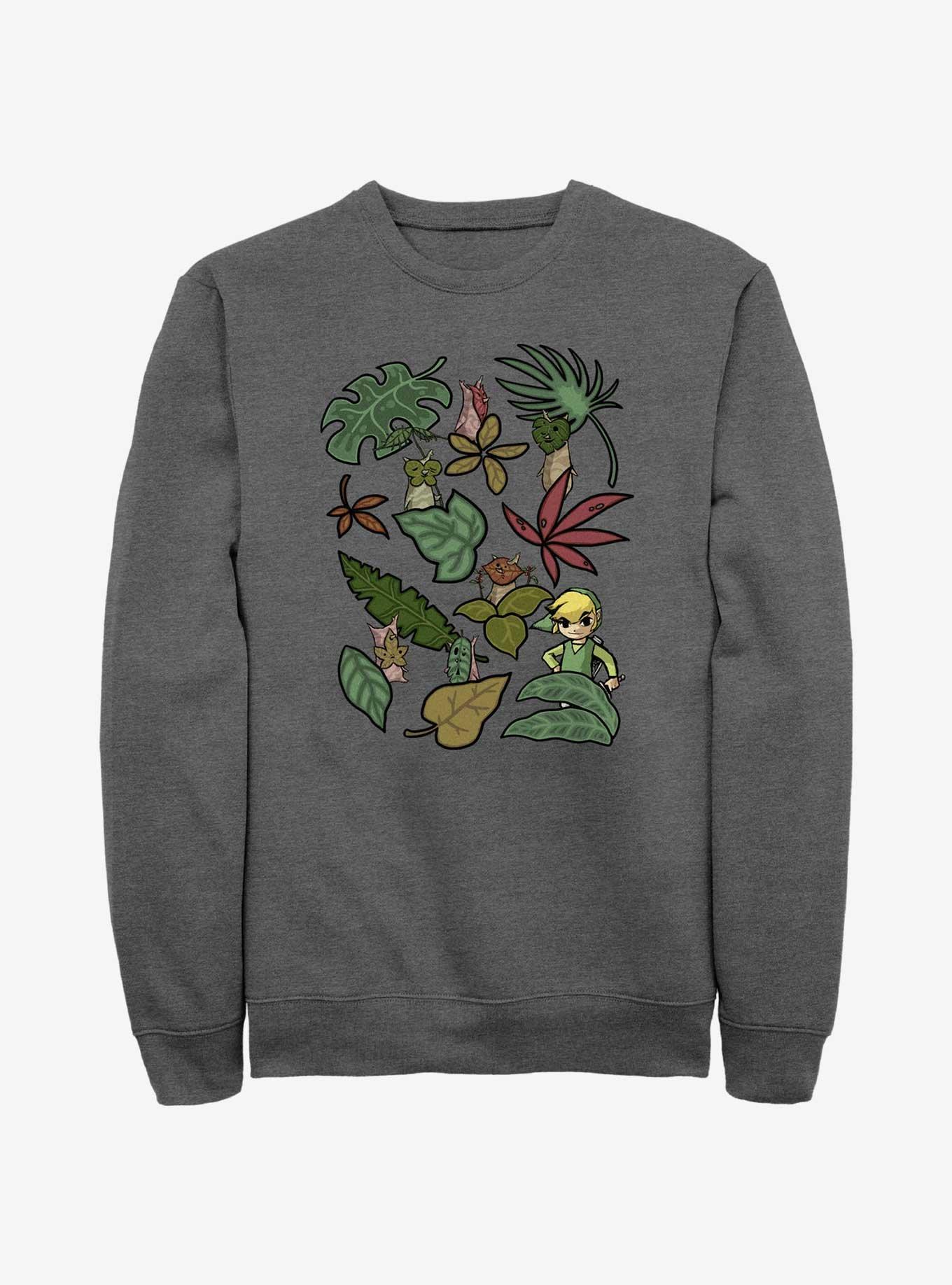 The Legend of Zelda Leafy Link Sweatshirt, , hi-res