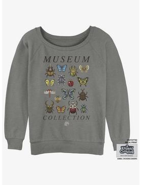 Animal Crossing Bug Collection Girls Slouchy Sweatshirt, , hi-res