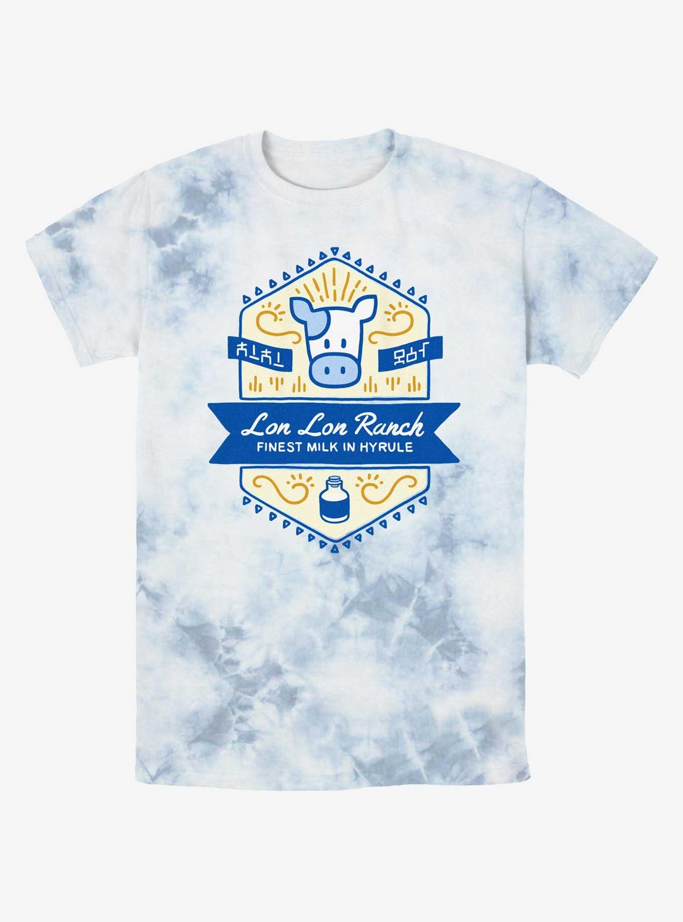 The Legend of Zelda Lon Lon Ranch Tie-Dye T-Shirt, , hi-res