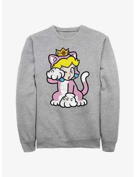 Nintendo Mario Cat Peach Sweatshirt, , hi-res