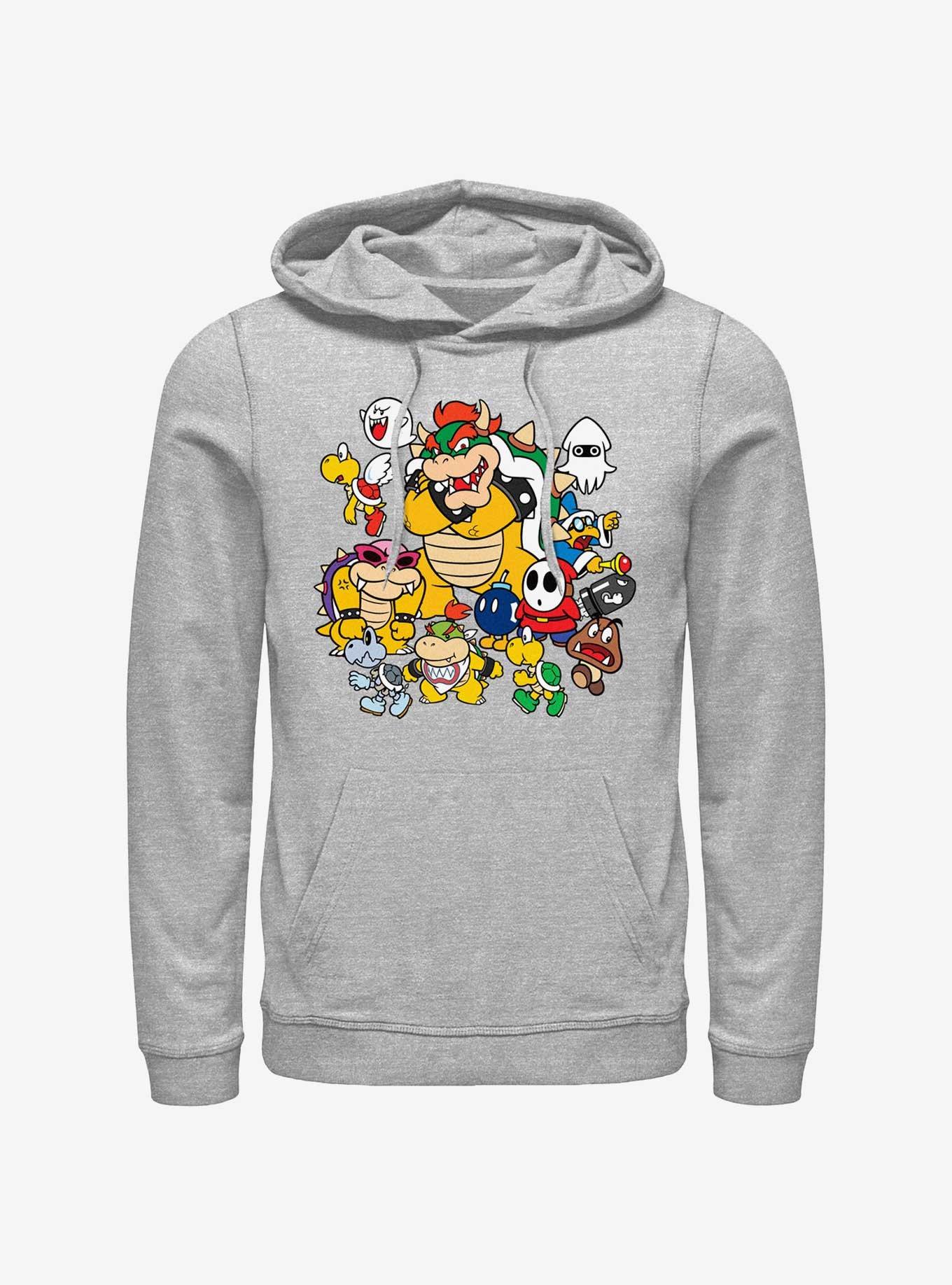 Nintendo Mario Villain Stack Hoodie