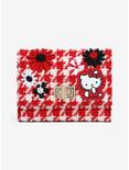 Sanrio Hello Kitty Floral Houndstooth Small Wallet - BoxLunch Exclusive, , hi-res